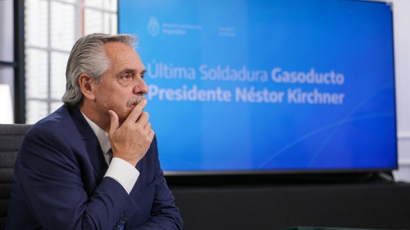 Alberto Fernández: "La Argentina está cambiando su matriz productiva"